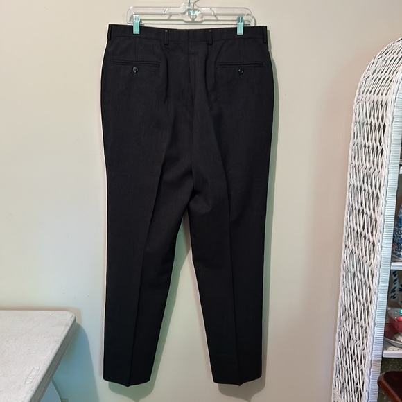 Jos A Bank Men’s Pants Tailored Fit Traveler’s Collection 36 X 31 Dark Gray - Picture 4 of 11